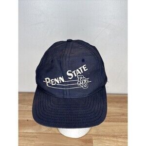 Vintage Penn State Nittany Lions 90's University Square Snapback Hat Cap USA